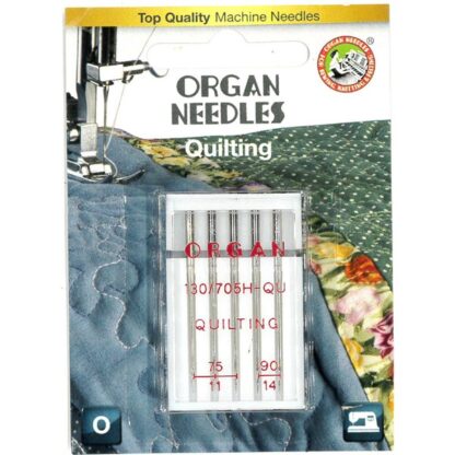 Kim chần - Kim may cho máy may gia đình. Organ Quilting Assorted Size Needles - gói