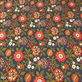 Line cotton hoa to nền chì- Khổ 150cm
