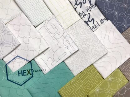 Bộ vải cắt sẵn Hexi Fabrics 17 tấm mỗi tấm 50x55 cm - Hình ảnh 3