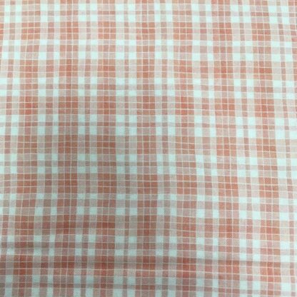 Vải hữu cơ Plaid Watercolor Narow