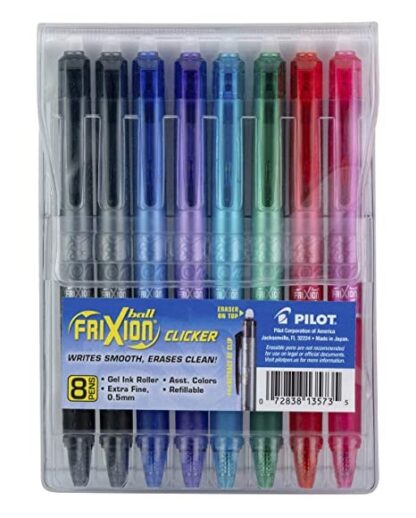 Bút bi xóa được Frixion Clicker Erasable Gel 0.5 mm ĐEN - Hình ảnh 2