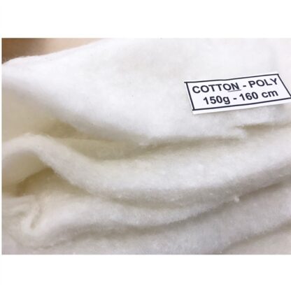 Bông Poly 70%-cotton 30% - 150g - 160cm