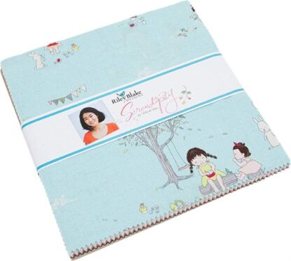 Vải cắt sẵn 10"x10". Bộ sự tập Serendipity Thiết kế Minki Kim Hãng Riley Blake Designs