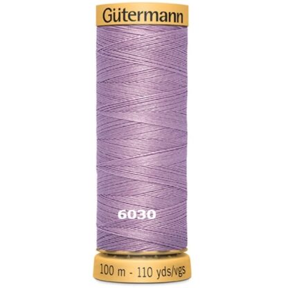 Chỉ cotton Gutermann 100m mầu tím 6030