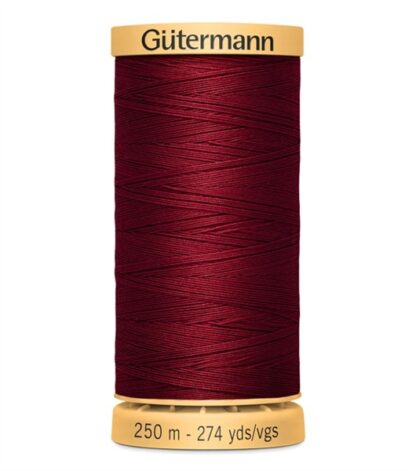 Chỉ cotton Gutermann 250m - 274Y mầu hồng đỏ thẫm 4780