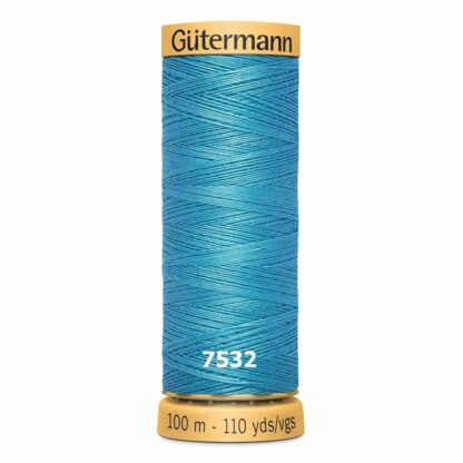 Chỉ cotton Gutermann 100m mầu xanh biển 7532