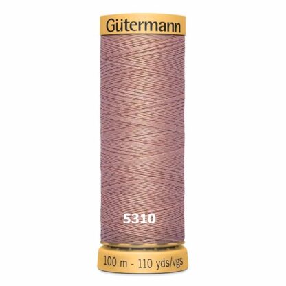 Chỉ cotton Gutermann 100m mầu hồng ánh tím 5310