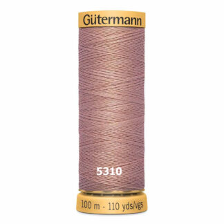 Chỉ cotton Gutermann 100m Hồng đỗ nhạt 5310