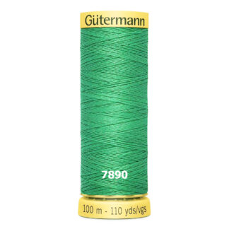 Chỉ cotton Gutermann 100m xanh lá 7890