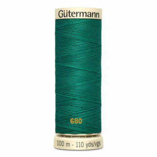 Chỉ polyester Gutermann 100m xanh lá 680
