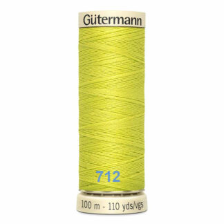 Chỉ polyester Gutermann 100m xanh cốm 712