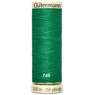 Chỉ polyester Gutermann 100m xanh lá 745