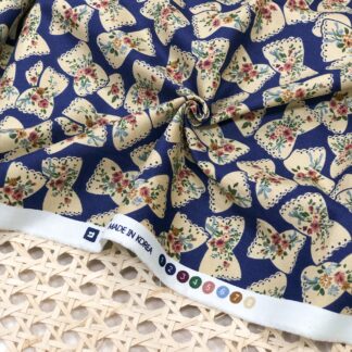 VẢI THÔ NƠ CMT2347 MÀU XANH