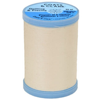 Chỉ Coats & Clark S925-8020, 60% Poly + 40% cotton mầu kem